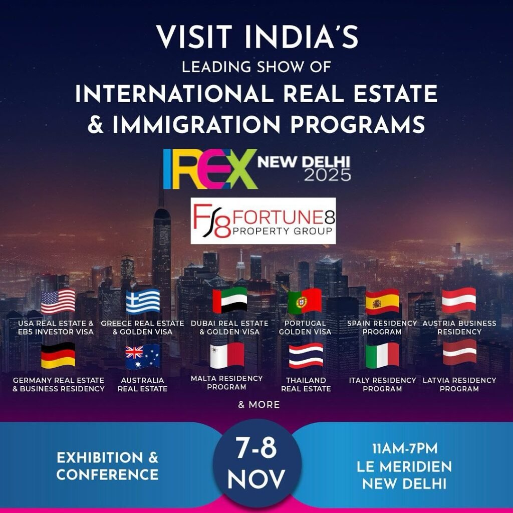 Fortune8 Showcases Australian Property at IREX Delhi 2025