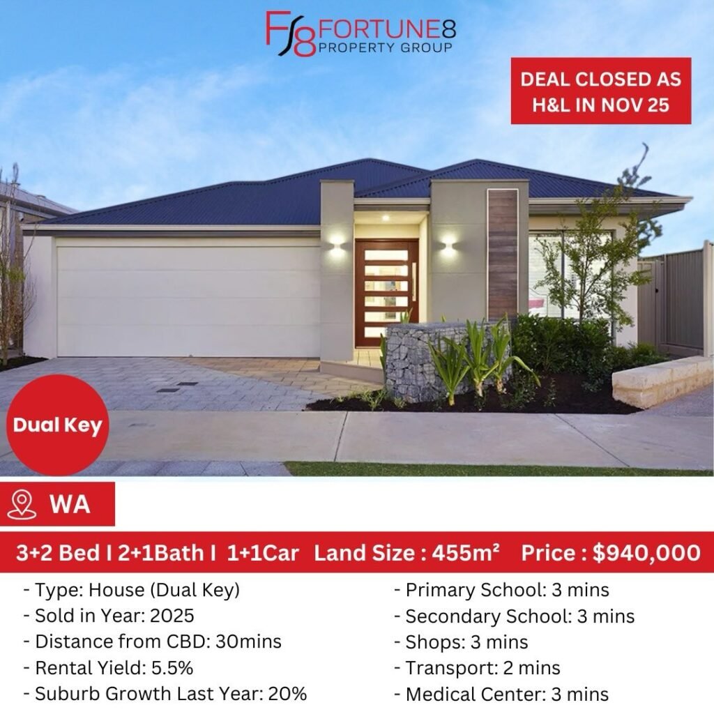 Dual income properties WA